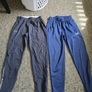 Under Armour Men's Black and Navy Performance Joggers